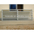 new design different types of galvanized steel farm metal gates